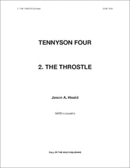 The Throstle SATB choral sheet music cover Thumbnail